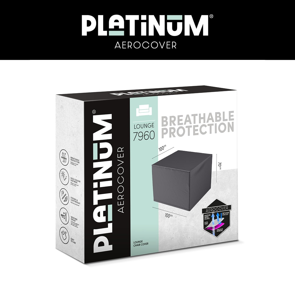 Platinum Lounge chair cover 100x100xH70