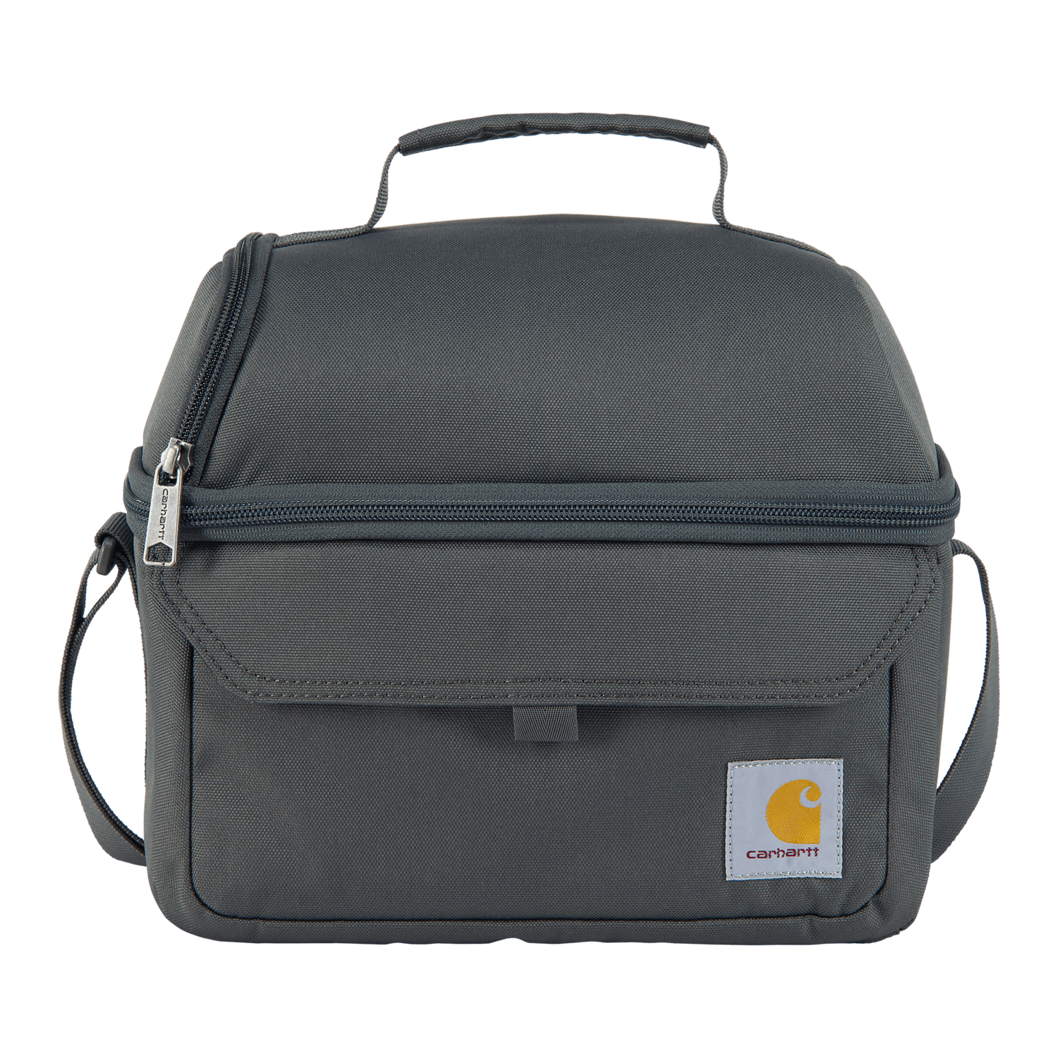 Carhartt Insulated 12 Can Two Compartment Lunch Cooler Gravel
