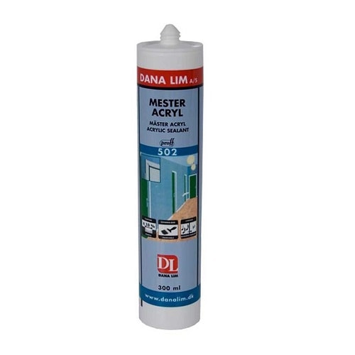 Dana Mester Acryl 502 300 ml Hvid