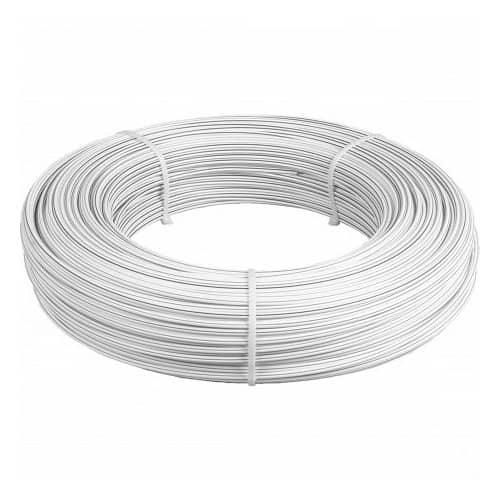 NSH Horsewire premium ståltråd hvid med 3 ledere Ø8 mm 250 meter