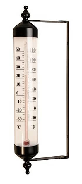 Det Gamle Apotek termometer glas/sort