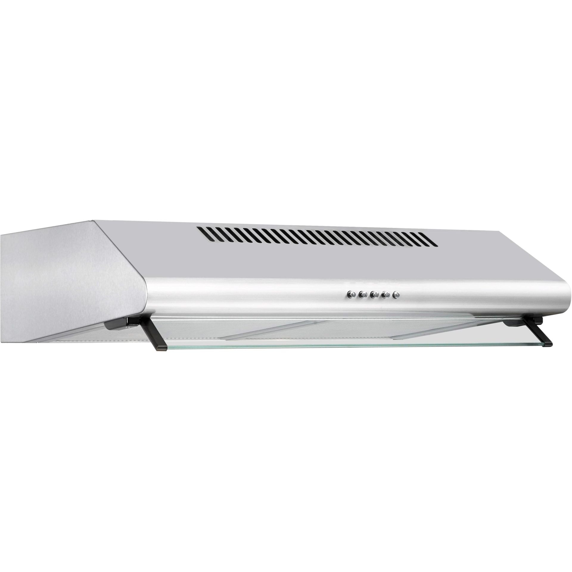 Scandomestic EMV 105 væghængt emhætte rustfri 60 x 50 cm