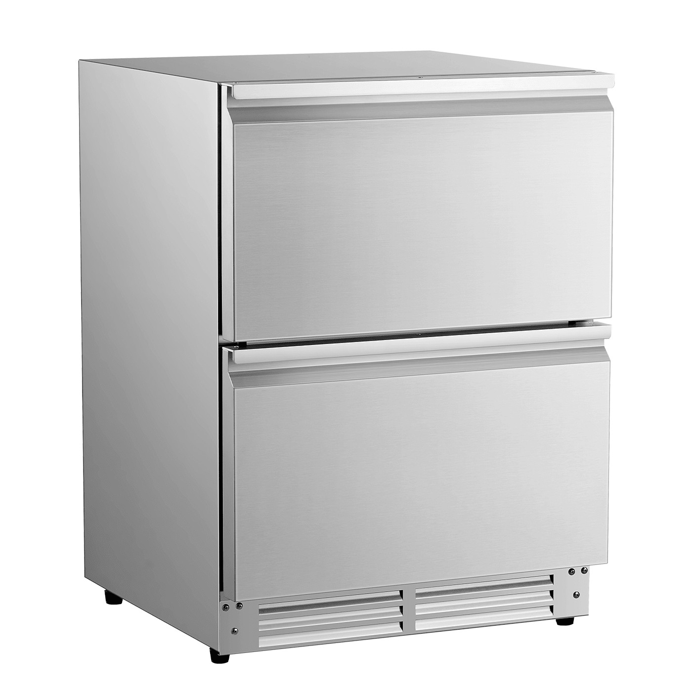 Cavin Outdoor Collection 51D Stainless dobbelt køleskuffe til indbygning 121L