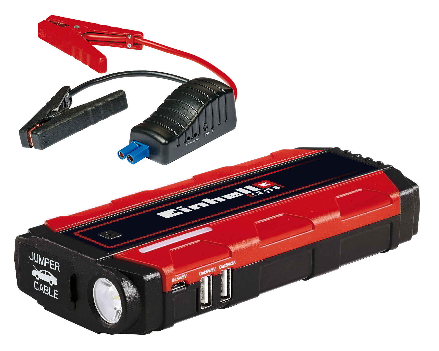 Einhell CE-JS 8 starthjælp/powerbank 12V/8A | Batterier & Batterioplader | Værktøj & Maskiner