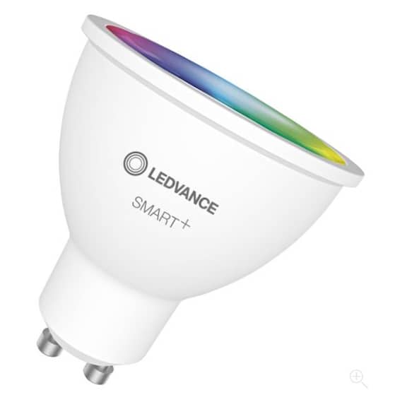 Osram Ledvance Smart+ WiFi pære 50W RGB PAR16 GU10 350 lumen