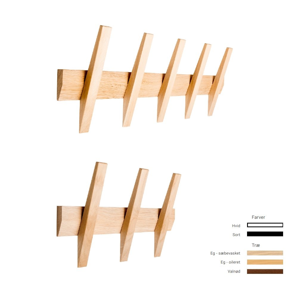 Hoigaard Tangent-3 / Tangent-5 knagerække