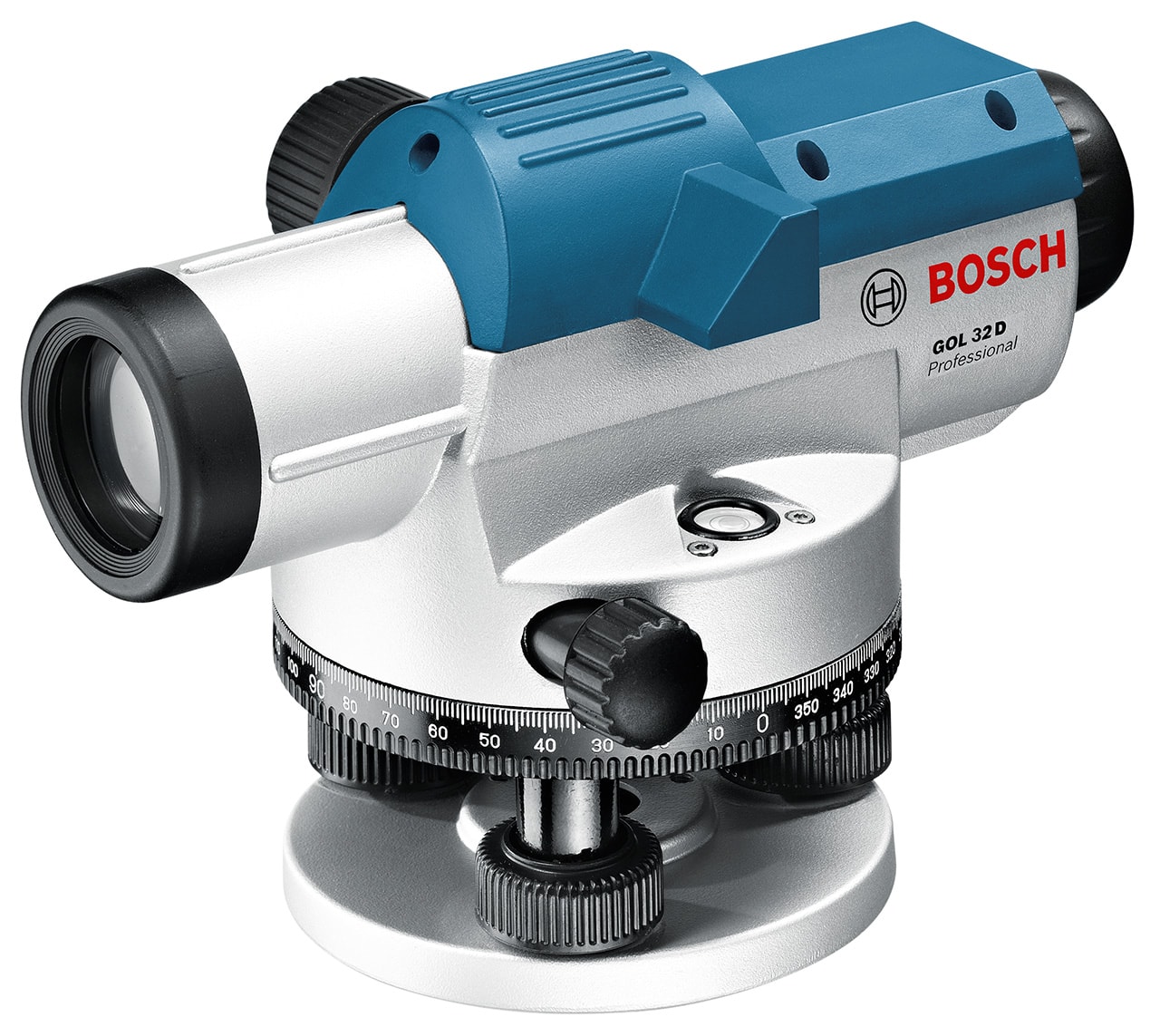 Bosch optisk nivelleringinstrument GOL 32 d grad. Vinkelmåling i grader