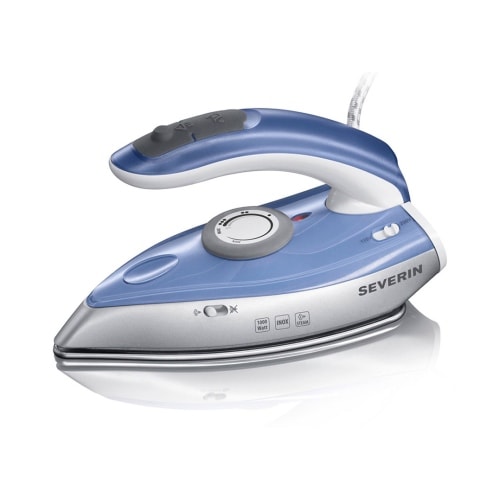 Severin BA 3234 rejsestrygejern blå/sølv 1000 watt