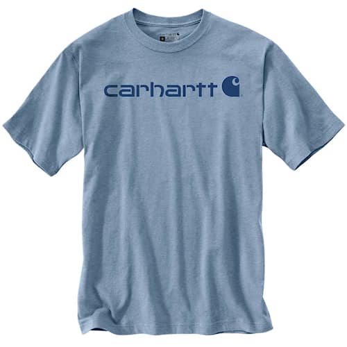 Carhartt Core Logo t-shirt blå str. XXL