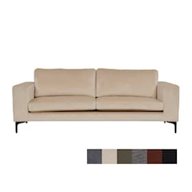 Venture Design Bolero 3-personers sofa i beige fløjl