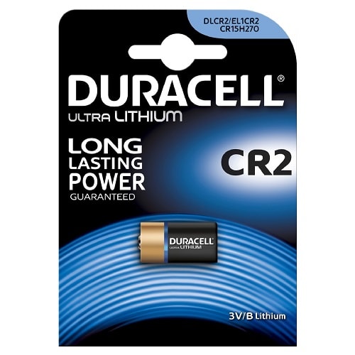 Duracell ultra foto batteri 3V DLCR2 / CR2.Pakke med 1 stk.