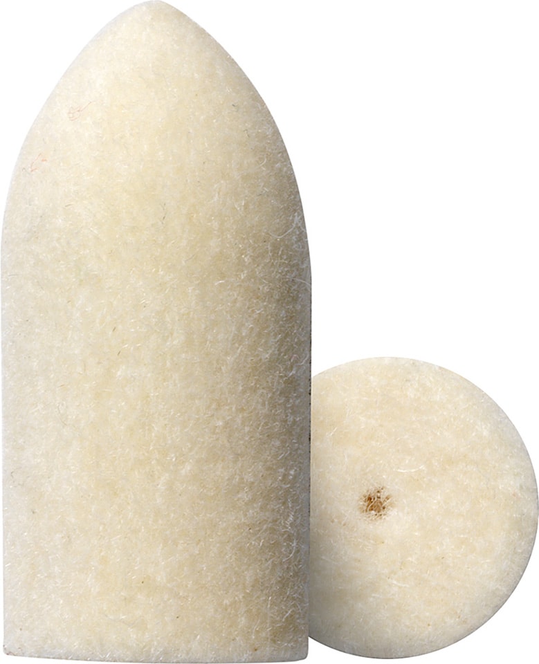 Dremel polerefilt 422ja 9,5 mm. 4 stk. pak Polering