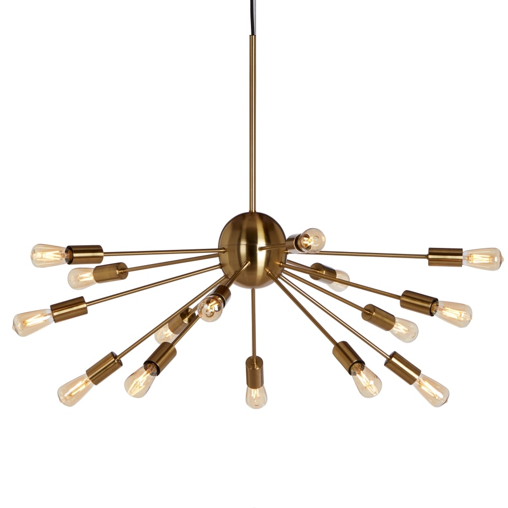 Herstal Mir pendel i satin messing E14