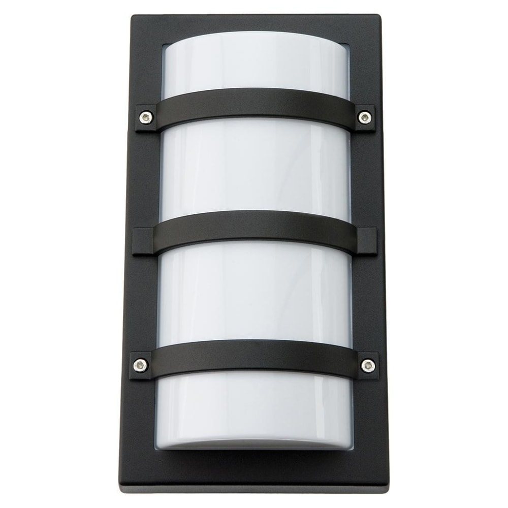 SG Trio væglampe i sort 10W 2700K IP65