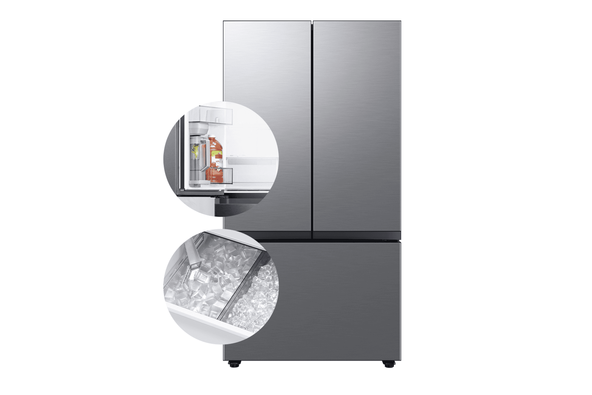 Samsung RF24BB620ES9EF Series 6 amerikanerkøleskab silver 674L