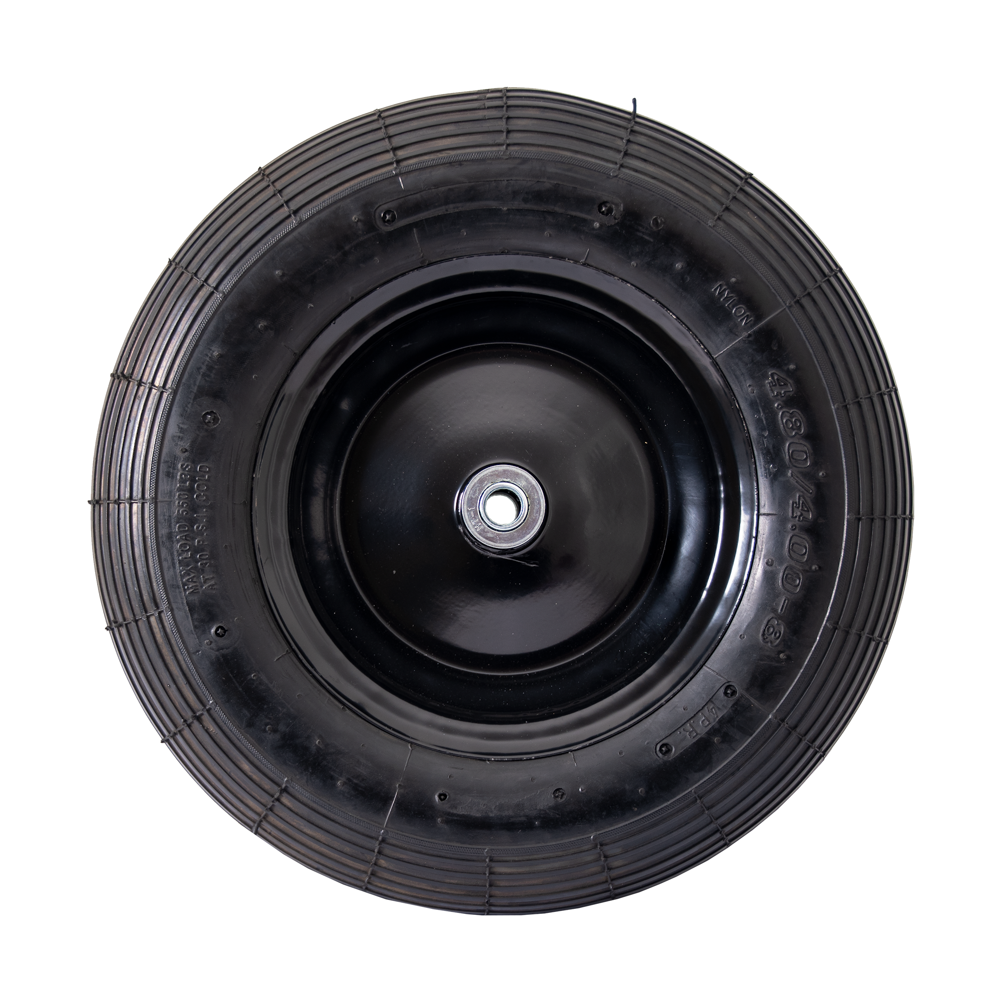 Luftgummihjul 16'' 4.00-8, Kugleleje