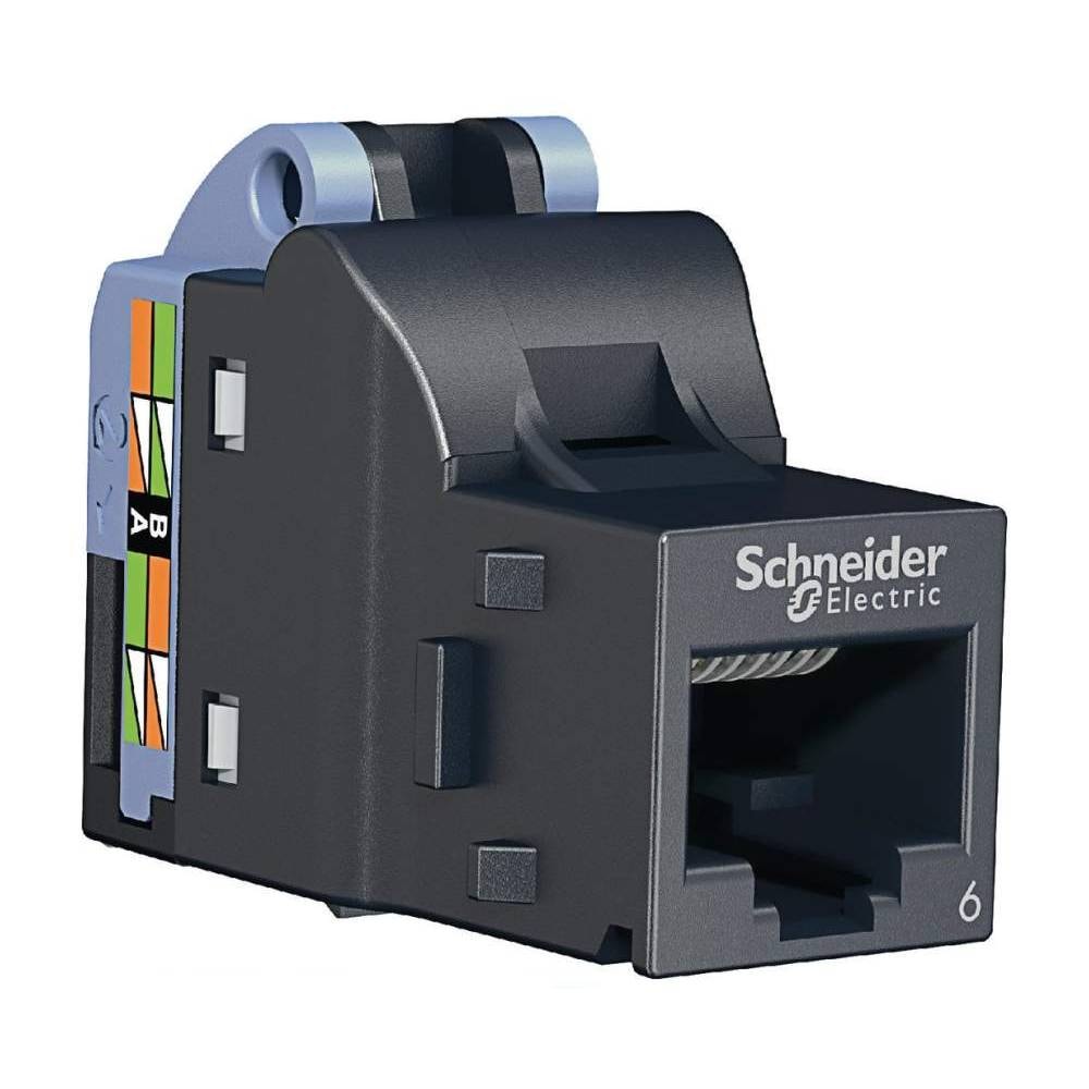 LK Actassi datastik RJ45 Cat6 S1 UTP til dataudtag og patchpanel