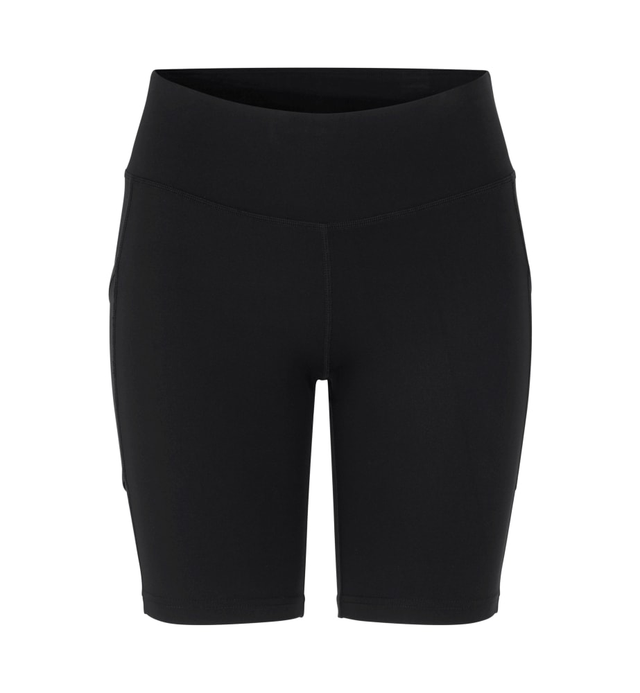 Geyser Performance tights kort dame sort