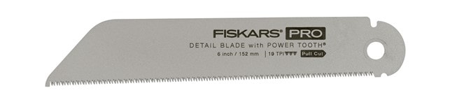 Fiskars Pro udskifteligt blad til træksav 150 mm 19 tpi