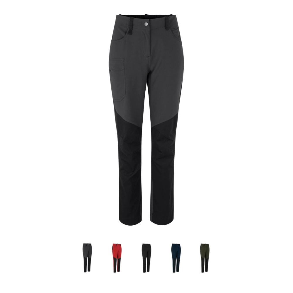 ID Hybrid bukser stretch dame sort str. 6XL