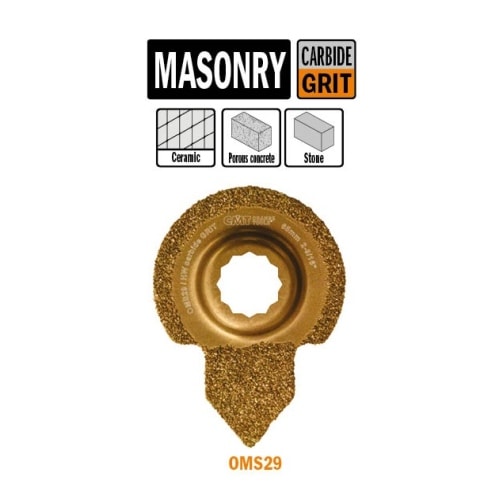 CMT Multicut Supercut HW Grit klinge til murværk og mørtel 65 mm