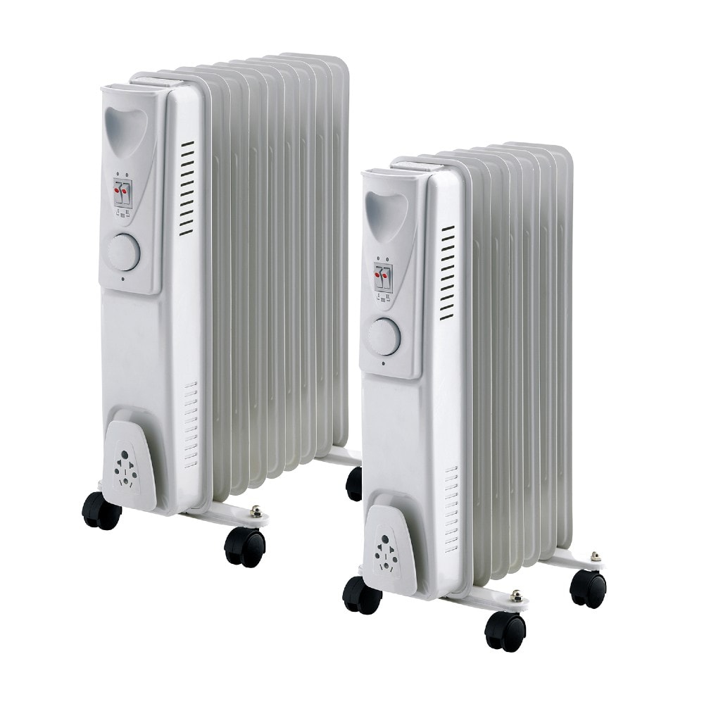 Gripo olieradiator med ribber