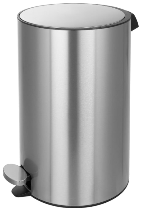 Steel-Function Como pedalspand i stål med soft luk 12 liter