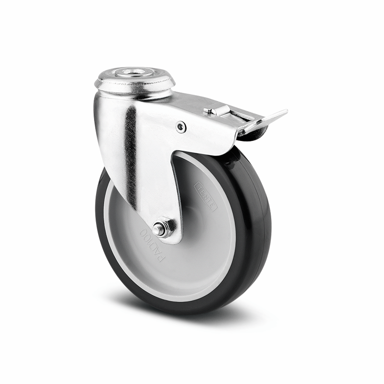 Kongamek grå drejbare hjul 1477PAO100P30-11