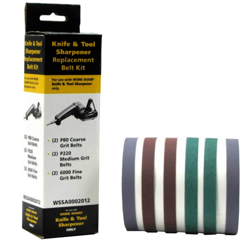 Work Sharp Slibebånd til Work Sharp Original, Sortering
