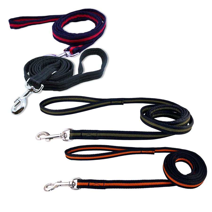 Nylonhundesnor 1,8*190 cm Rød/Sort