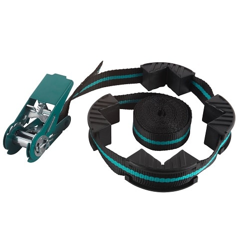 Wolfcraft båndspænde 4 meter med skralde 4 kæber