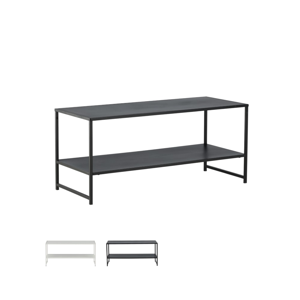 Venture Design Staal sofabord 102 x 43 x H45 cm