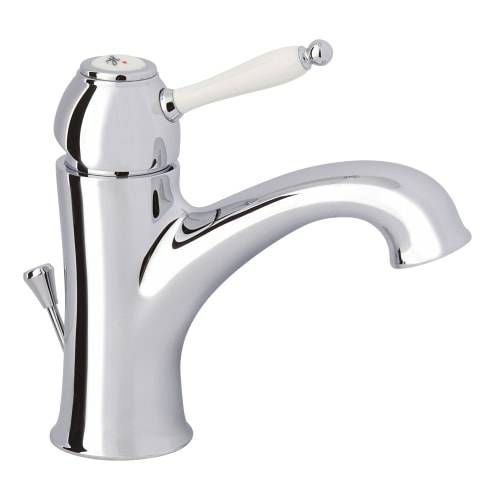 Damixa Tradition håndvaskarmatur i krom med 1 greb og med bundventil