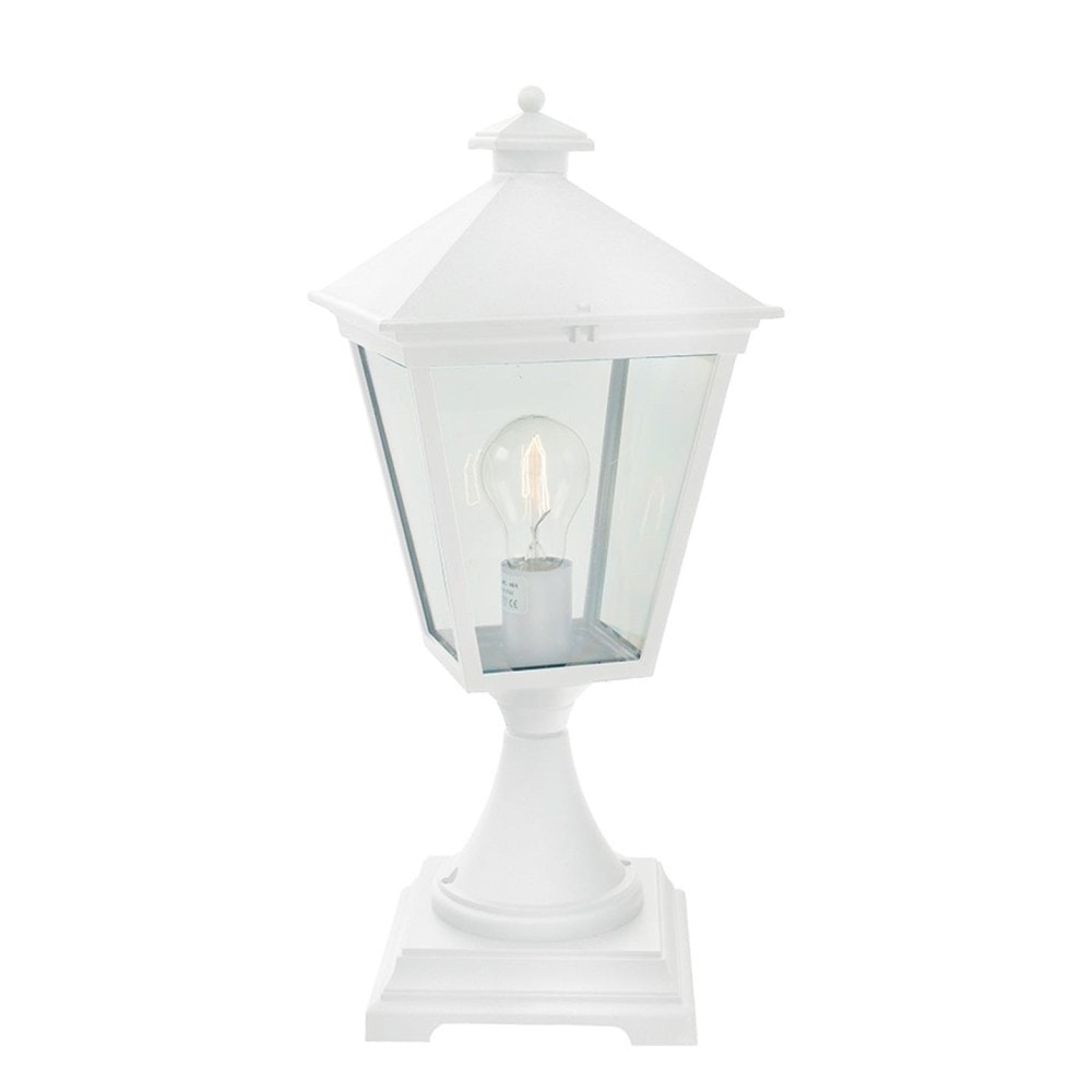 Norlys London stolpelampe hvid E27 IP54