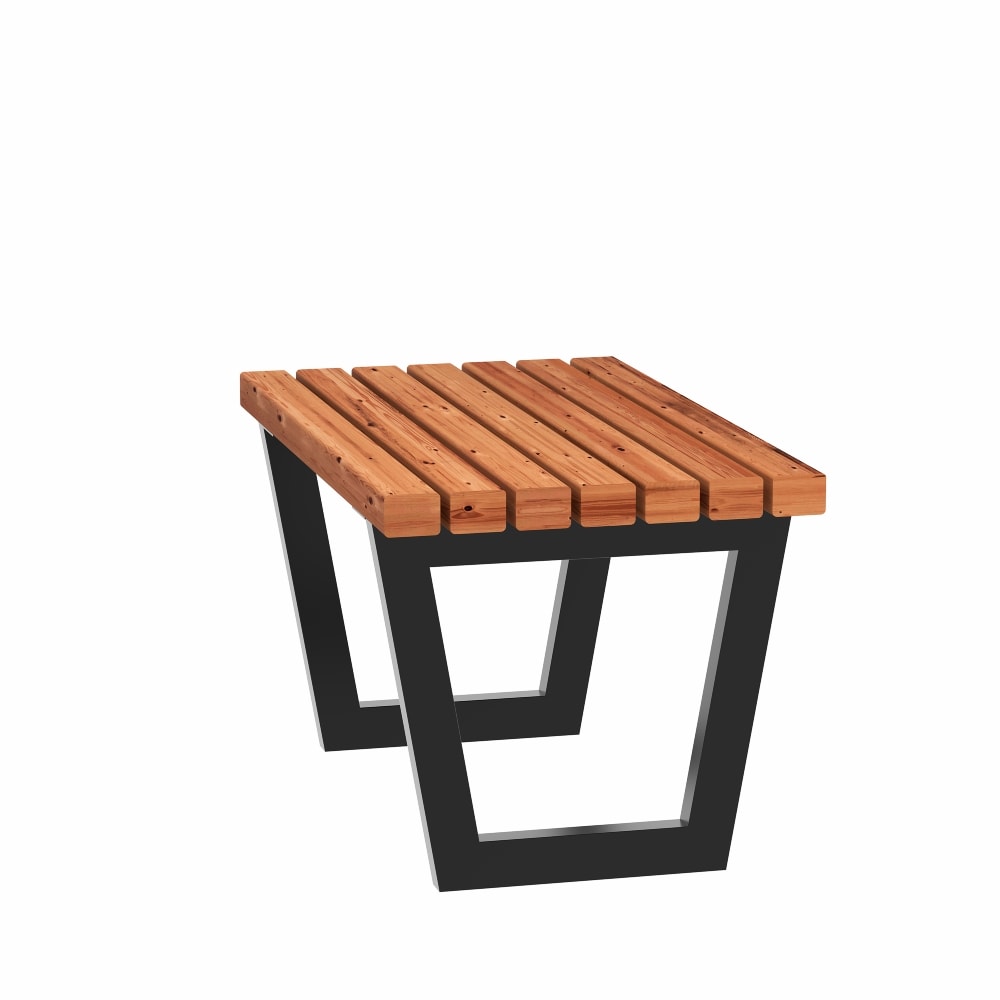 Plus Siesta Living skammel/bord i ThermoWood 75 cm