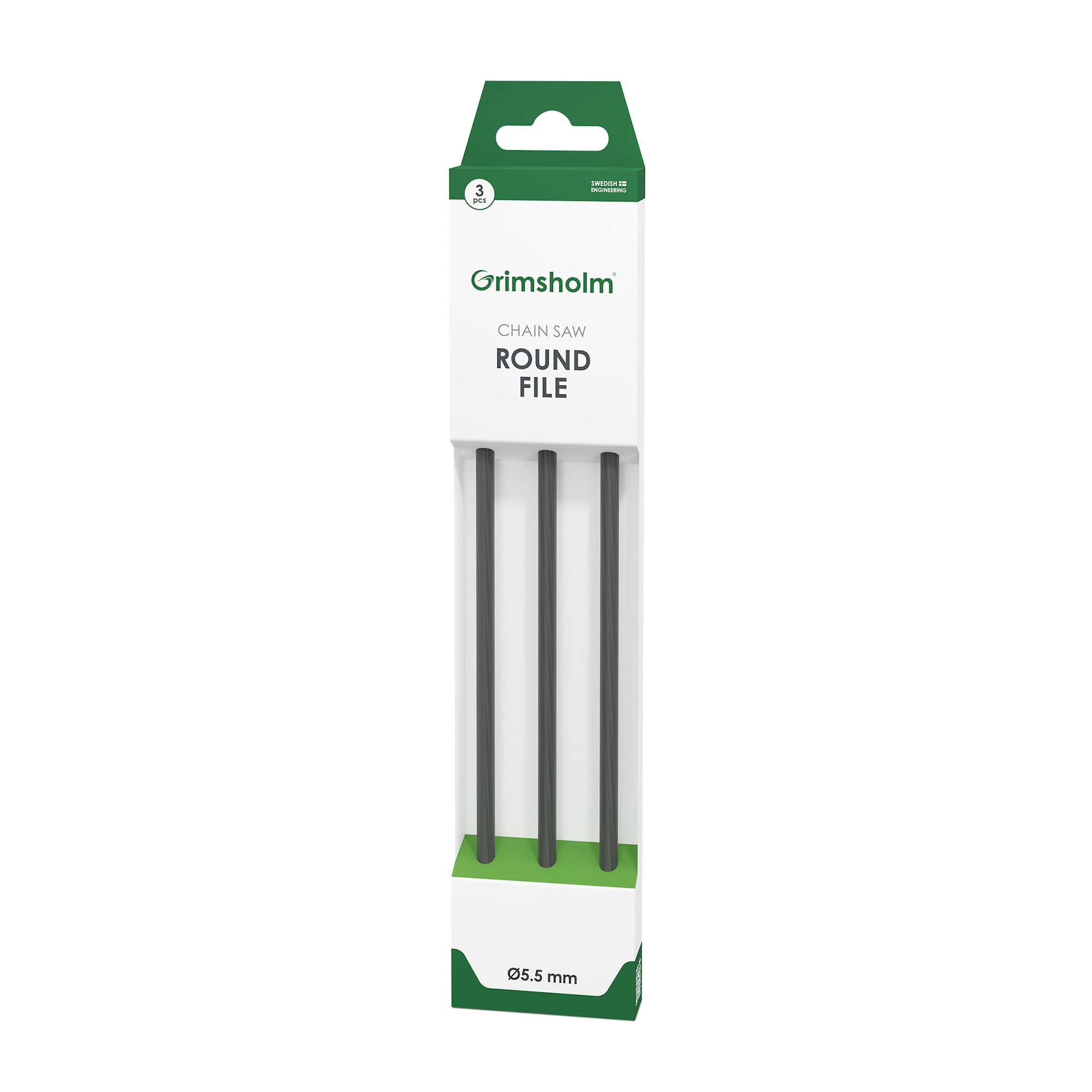 Grimsholm rundfil Premium Cut 5,5 mm, 3-pak