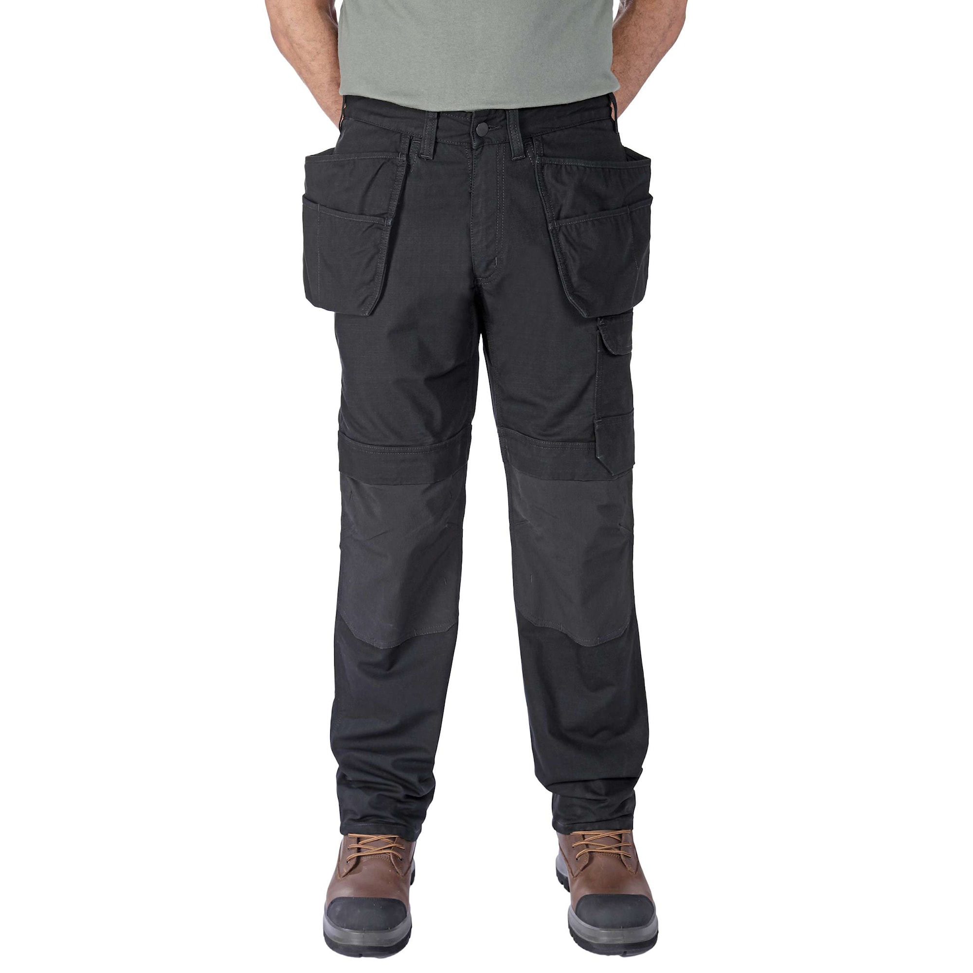 Carhartt Steel cargo Håndværkerbukser, Herre, Black, W32/L28