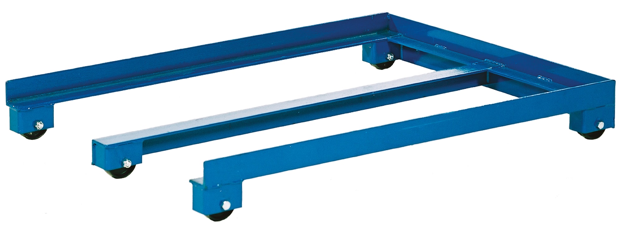 Kongamek blå Lav pallevogn KM223