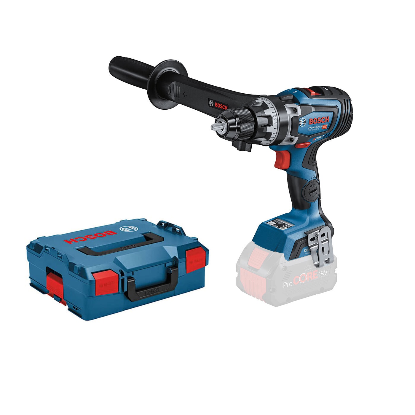 Bosch  Batteridrevet bore-/skruemaskine GSR 18V-150 C Professional Solo