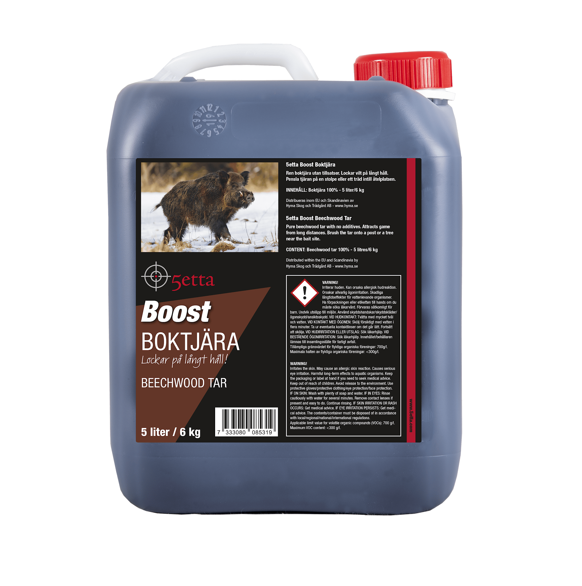 5etta Boost Bøgetjære 5 liter / 6 kg