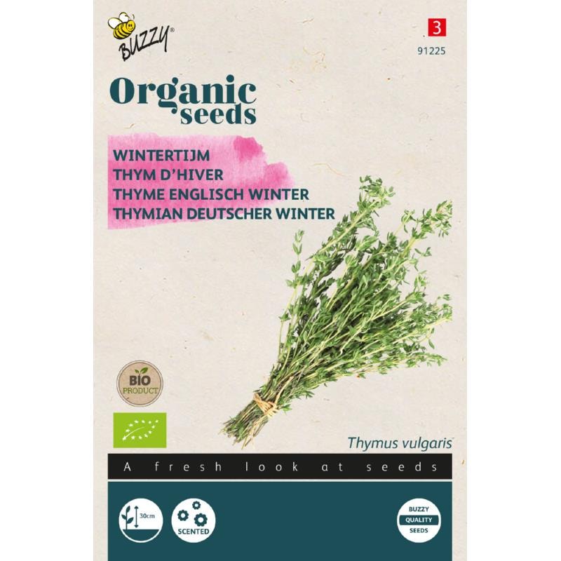 Buzzy Organic timian økologiske frø