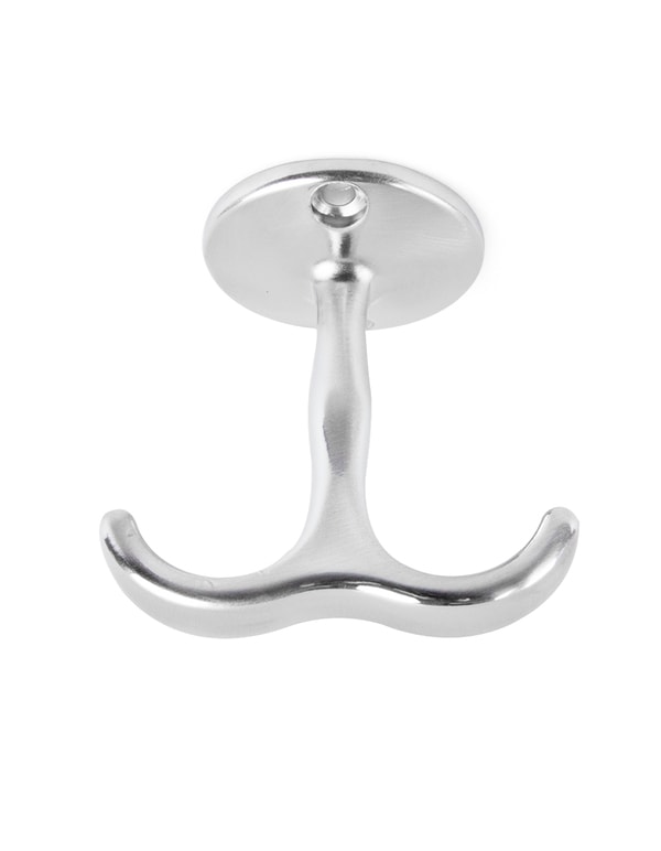 Koppekrog 28 børstet krom sb