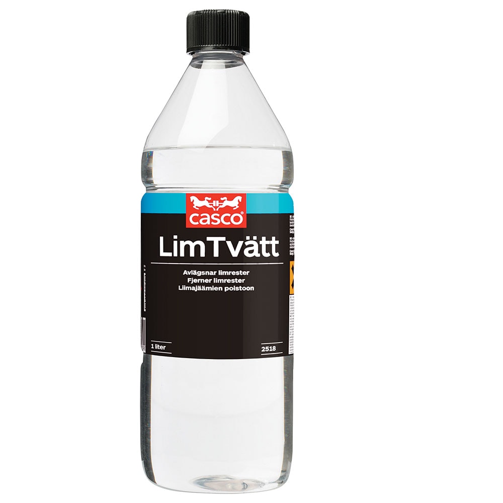 Casco LimTvätt limfjerner 1L | Lim, fuge & spartelmasse | Byggematerialer