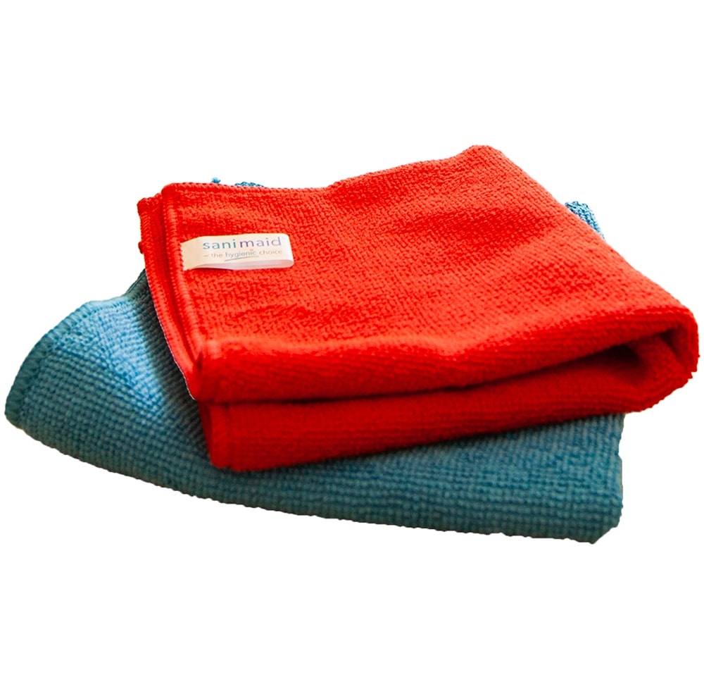 Sanimaid antibakteriel mikrofiberklud 2-pak