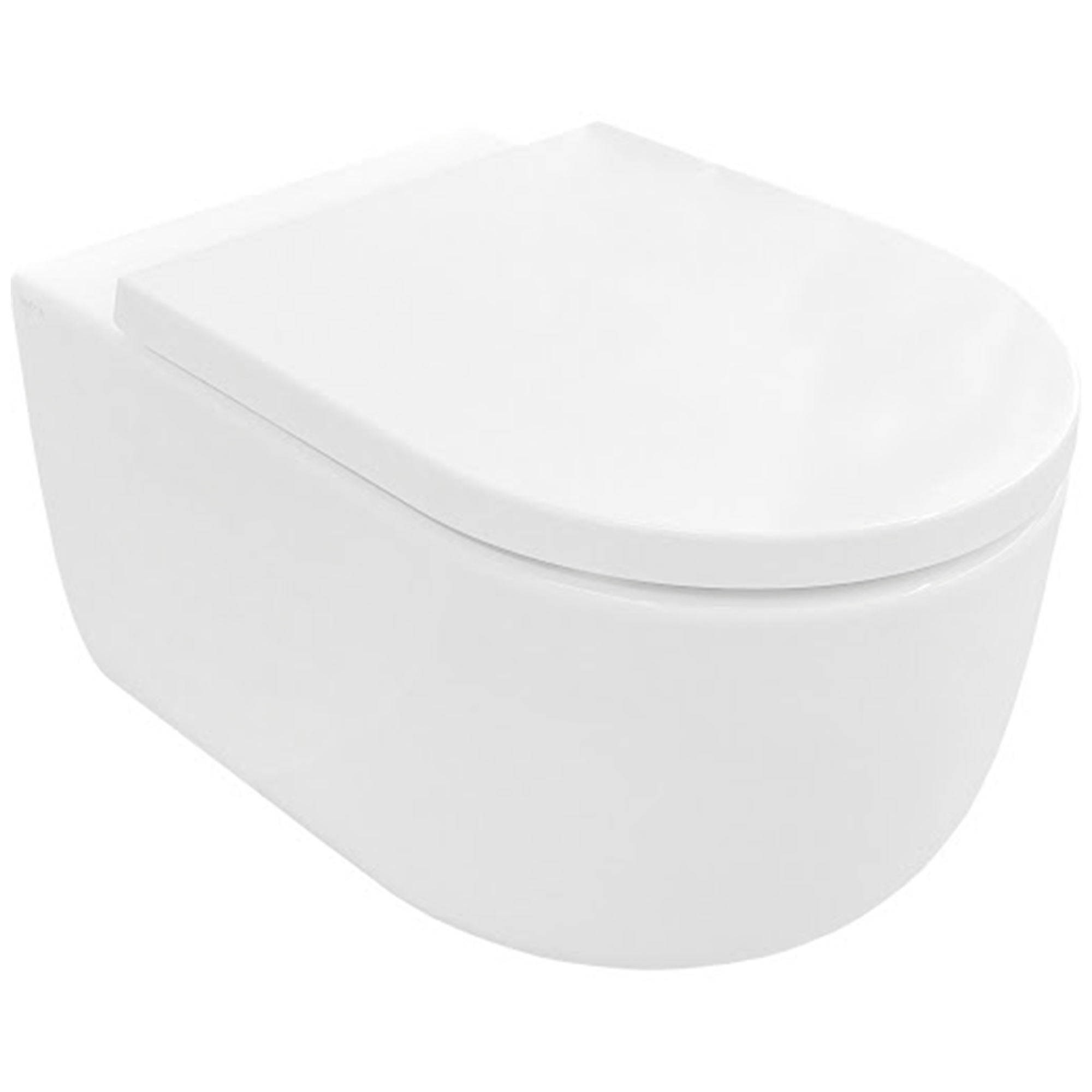 Lavabo Futura Rimless væghængt toilet i hvid med tornadoskyl