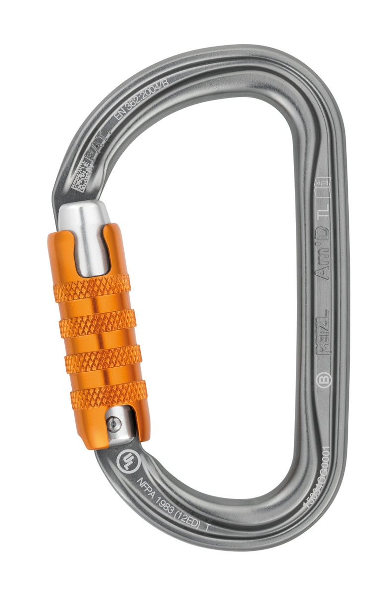 Petzl Am'D D-formet Karabinhage