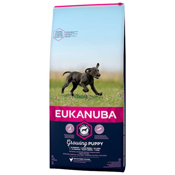 Eukanuba Puppy Large Breed Chicken hundefoder 15 kg