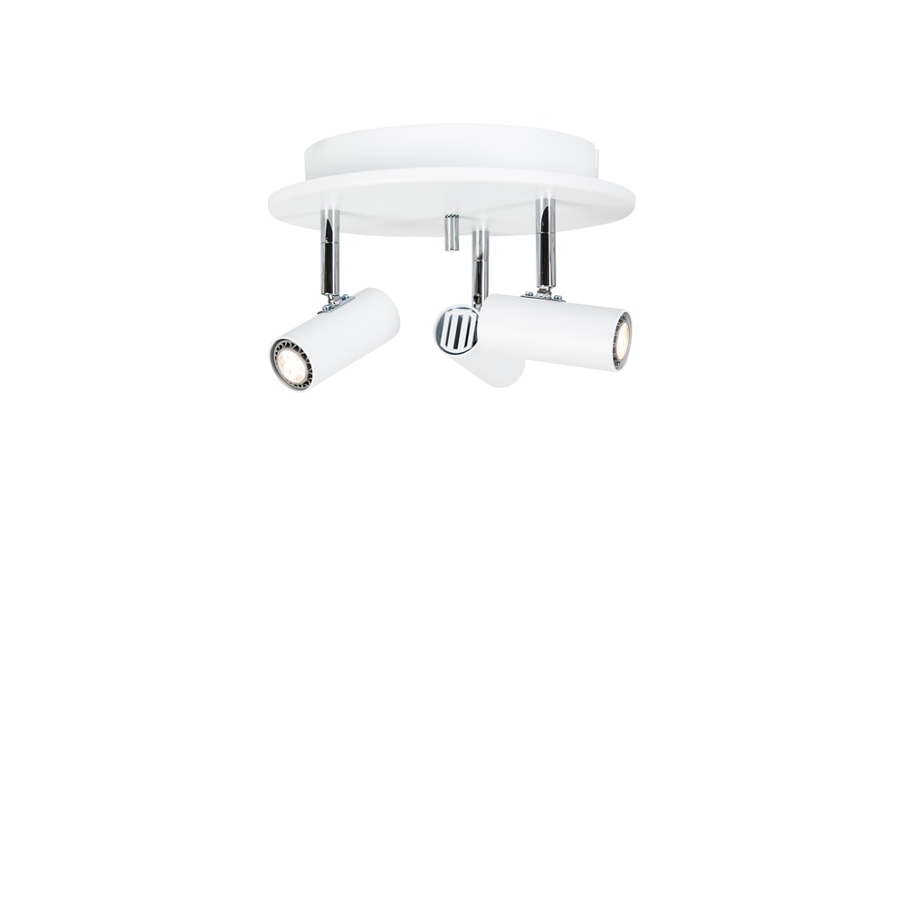 Belid Cato Trio loftsrondel mathvid GU4/MR11 dæmpbar inkl. lyskilde