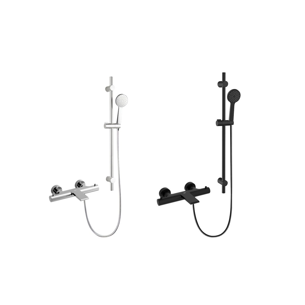 Hafa Gaia Eco brusersæt med Tide badekarsarmatur