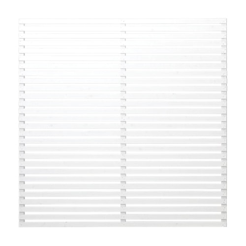 Plus Tokyo hegn 2-lags grundmalet hvid 180 x 90 cm